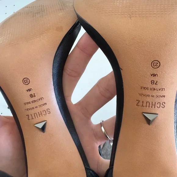 NWOT Schutz Cadey Lee Leather Sandal - Size 7 - Picture 9 of 9